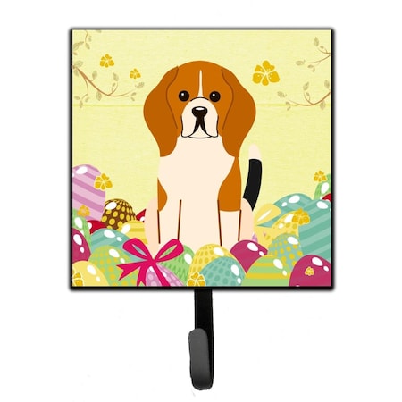 Jensendistributionservices Easter Eggs Beagle Tricolor Leash or Key Holder MI1716482